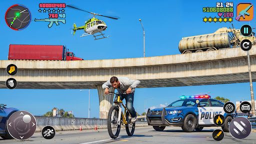 Open World Gangster Driving 3D ekran görüntüsü