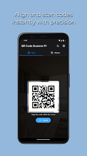 Barcode Scanner & QR Reader PI ekran görüntüsü