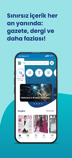 Türk Telekom e-dergi ekran görüntüsü