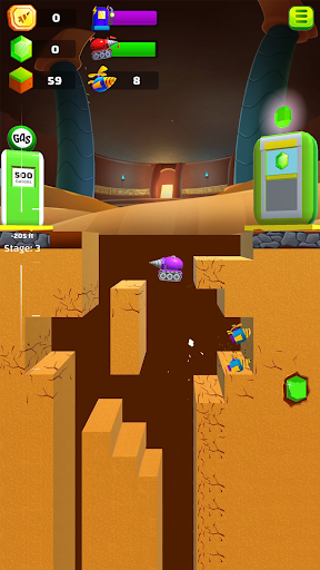 Ground Digger: Lava Hole Drill ekran görüntüsü