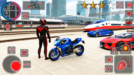 Rope Hero Gangster Crime Mafia ekran görüntüsü