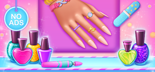 Nail Salon Games For Kids ekran görüntüsü