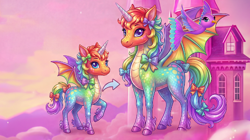 Dragon Wonderland - Merge Idle ekran görüntüsü