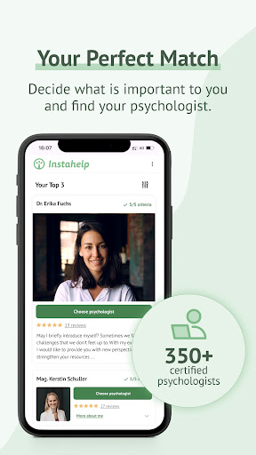 Instahelp Online Counselling ekran görüntüsü