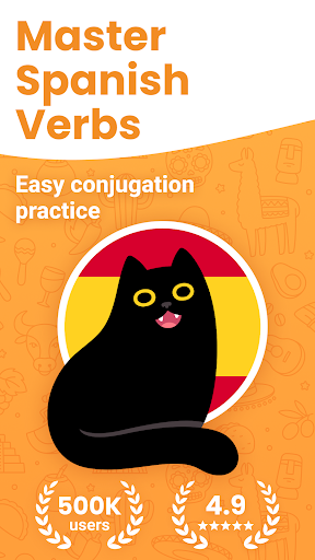 ConjuGato: Learn Spanish Verbs ekran görüntüsü