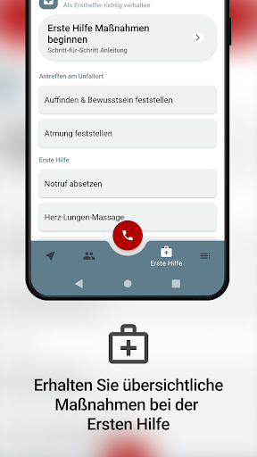 Notfall-Hilfe ekran görüntüsü