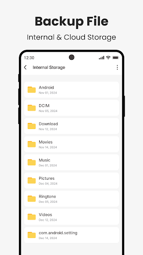 Dosya Yöneticisi, File Manager ekran görüntüsü