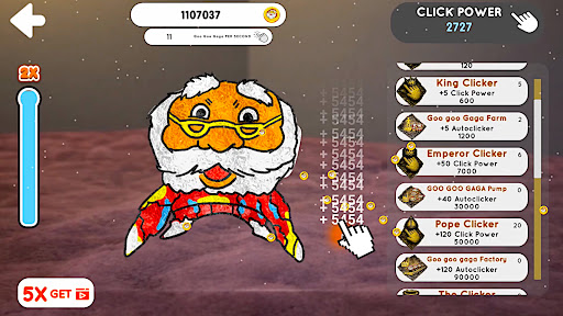 Goo Goo Gaga Clicker ekran görüntüsü
