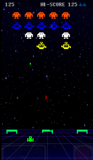 retro invaders ekran görüntüsü