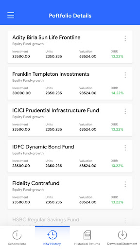 JMD GROUP MUTUAL FUND ekran görüntüsü