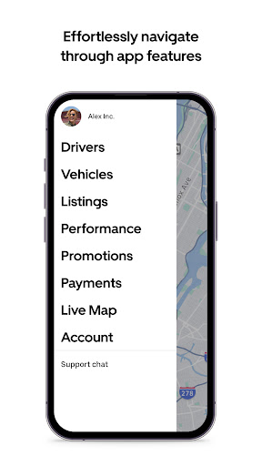 Uber Fleet ekran görüntüsü