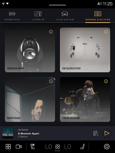 Bowers & Wilkins Experience ekran görüntüsü