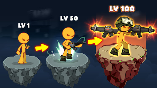 Stickman War: Epic Idle RPG ekran görüntüsü
