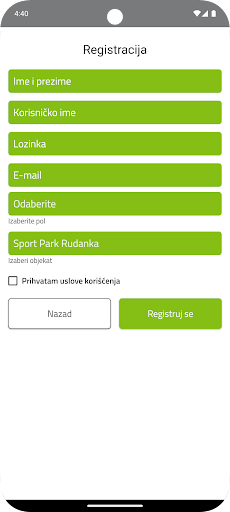 Sport Park Rudanka ekran görüntüsü