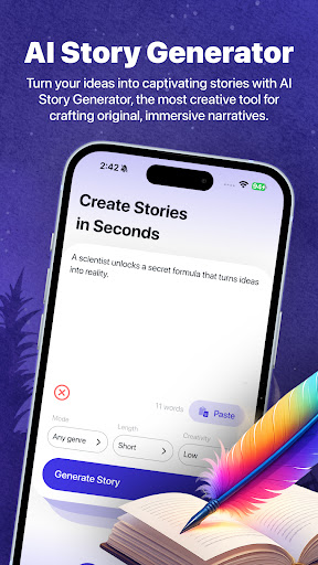 AI Story Generator - Story AI ekran görüntüsü
