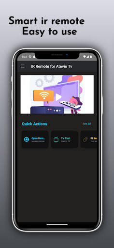 Remote for Atevio tv ekran görüntüsü