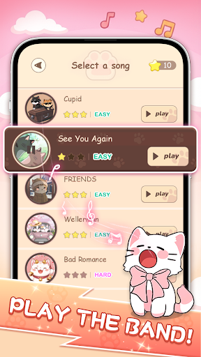Music Cats: Beat Müzik Oyunu ekran görüntüsü