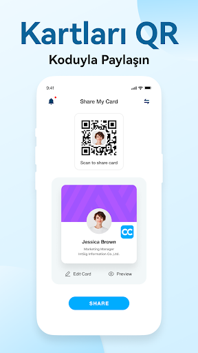 CamCard - kartvizit ve kişiler ekran görüntüsü
