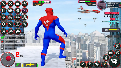 Speed Hero Flying Spider Hero ekran görüntüsü