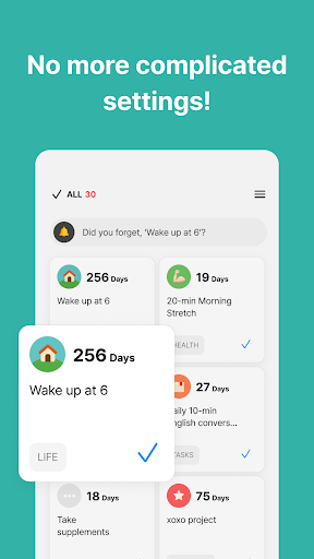 ChangeMe: Habit Tracker ekran görüntüsü