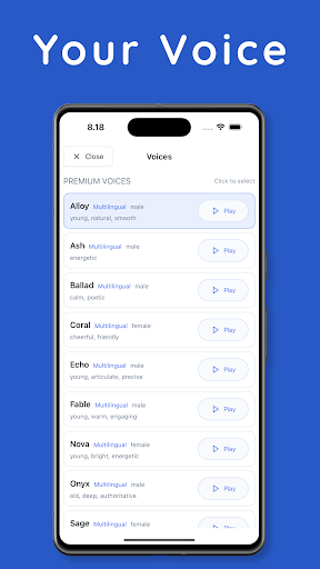 TTS Maker Text to Speech AI ekran görüntüsü