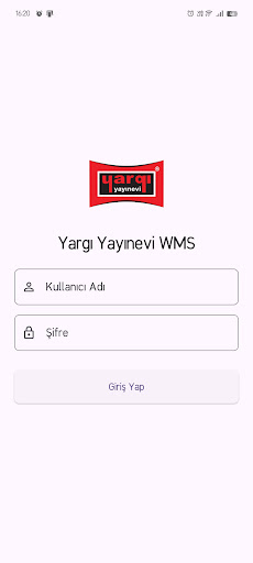 Yargı Yayınevi WMS ekran görüntüsü