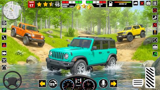 4x4 Jeep Driving: Jeep Game 3D ekran görüntüsü