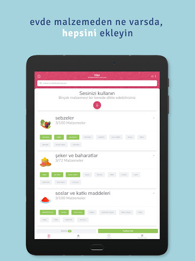 SuperCook -Tarif Eşleştirici ekran görüntüsü