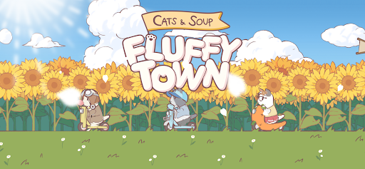 Cats & Soup: Fluffy Town ekran görüntüsü