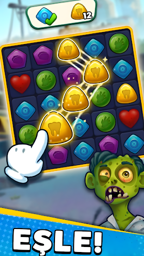 Zombie Blast : Link Match ekran görüntüsü