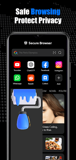 QuickVPN - Private & Browser ekran görüntüsü