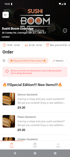 Sushi Boom London ekran görüntüsü