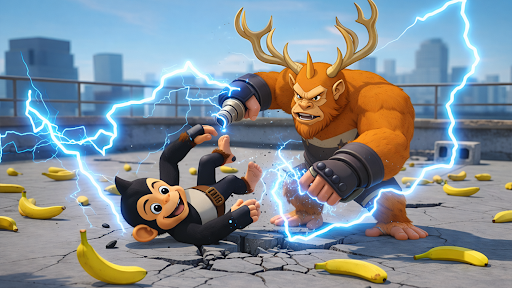 Apes Fighting Game ekran görüntüsü