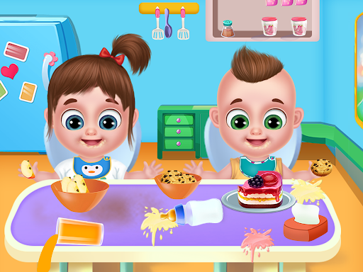 Twins babysitter daycare games ekran görüntüsü