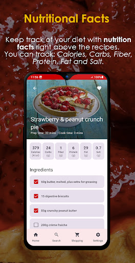 Pie Recipes Offline ekran görüntüsü