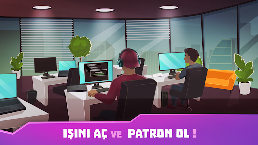 Hacker - tap tycoon simulator ekran görüntüsü