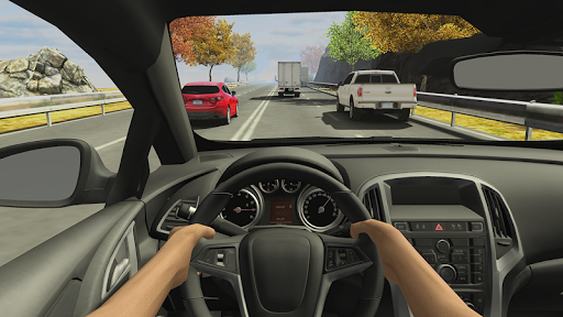 Racing in Car 2 ekran görüntüsü