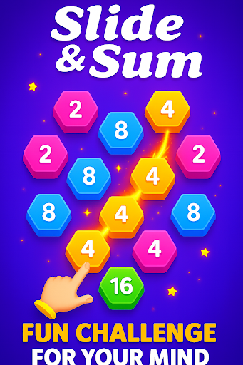 Slide & Sum Puzzle Game ekran görüntüsü