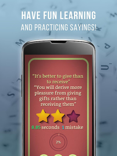 Learn English - Sayings Master ekran görüntüsü