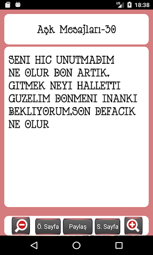 Aşk Mesajları 2 ekran görüntüsü