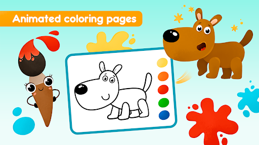 Coloring book Drawing games ekran görüntüsü