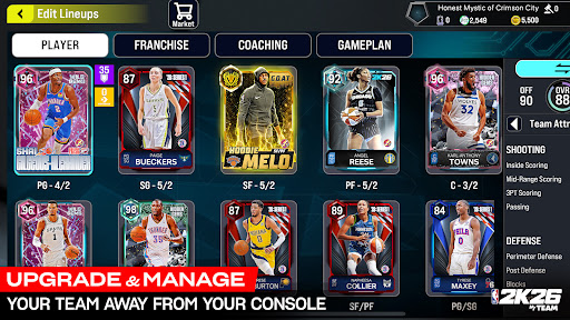 NBA 2K26 MyTEAM Mobile ekran görüntüsü