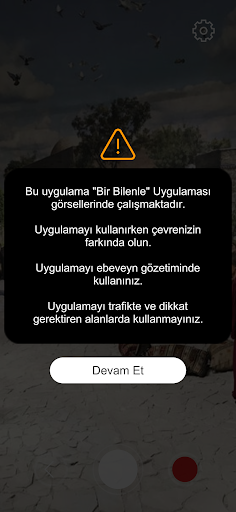 Bir Bilenle ekran görüntüsü