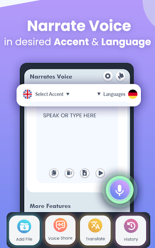 Narrator Voice Text-to-Speech ekran görüntüsü