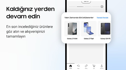 Samsung Shop: Yeni Galaxy S26 ekran görüntüsü