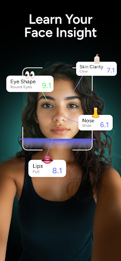 FaceIQ - AI Face Analyzer ekran görüntüsü