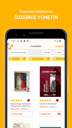 Kitapyurdu ekran görüntüsü