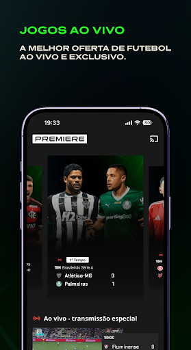 Premiere: Jogos ao vivo ekran görüntüsü