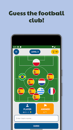 Futbol Takımını Tahmin Et ekran görüntüsü
