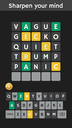 Wordless: A novel word game ekran görüntüsü